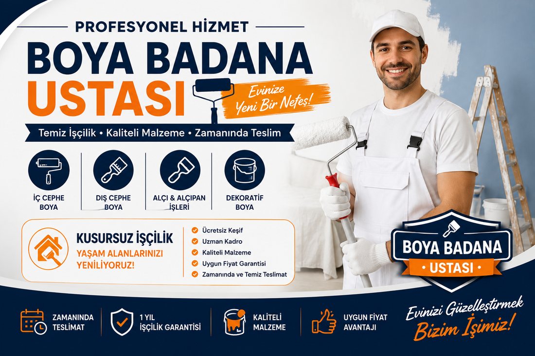 Seferihisar boya badana ustası – profesyonel boyacı